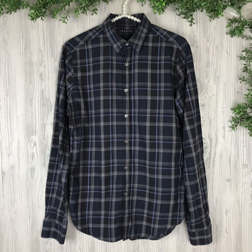 Theory Button Down